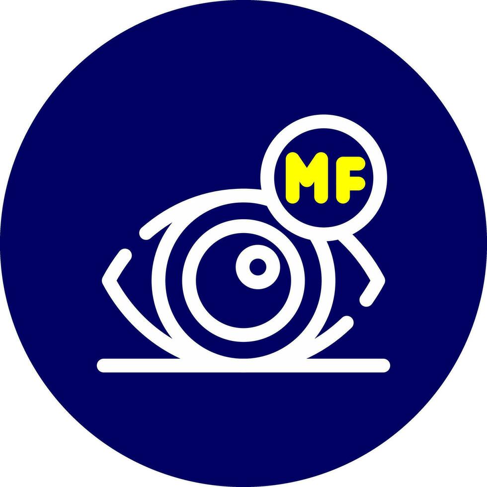 Multifocal Creative Icon Design vector