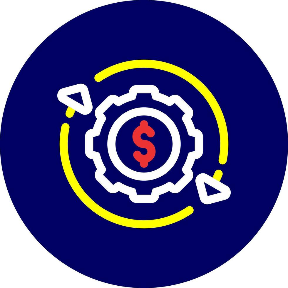 Procedure Cost Creative Icon Design vector