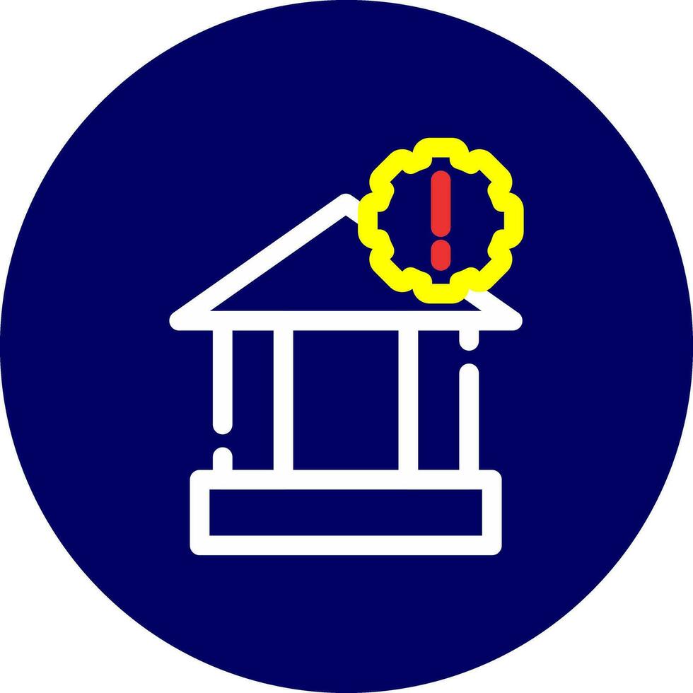 Operational Risk Creative Icon Design vector