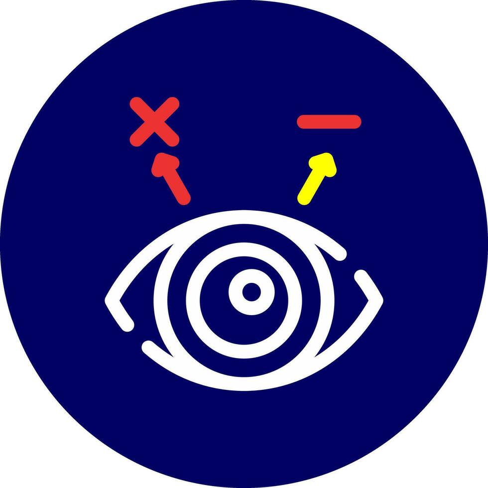 Stereo Vision Creative Icon Design vector