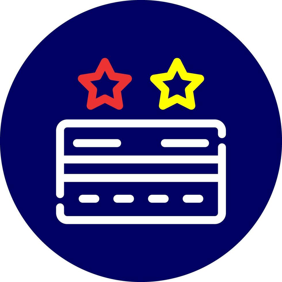 Points Rewards Cards Creative Icon Design vector
