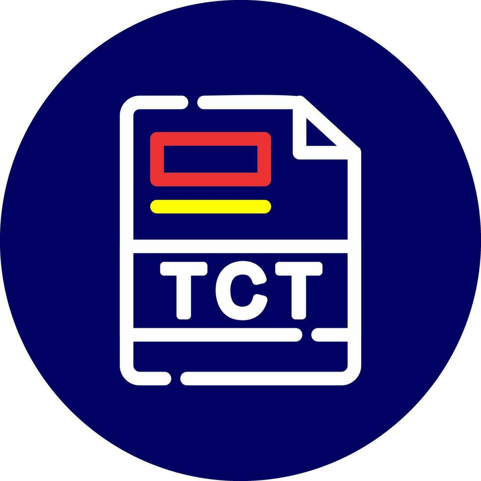 TCT Creative Icon Design vector