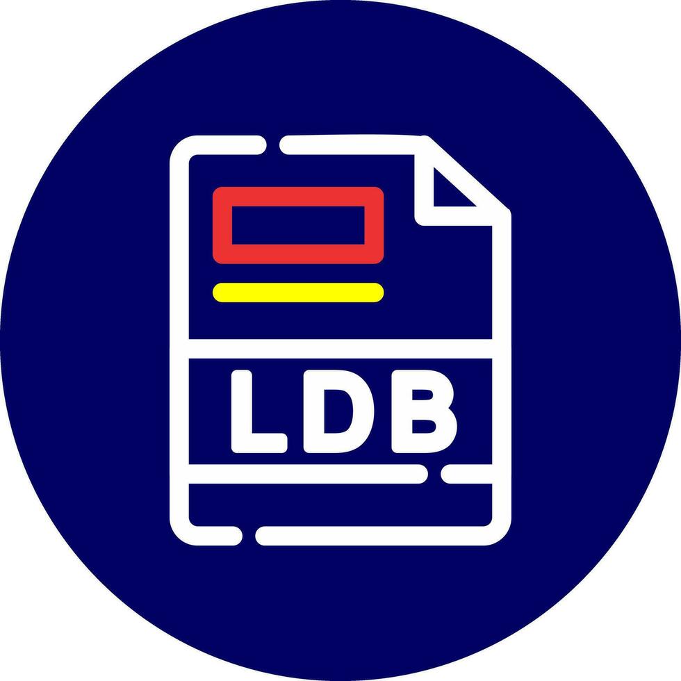 LDB Creative Icon Design vector