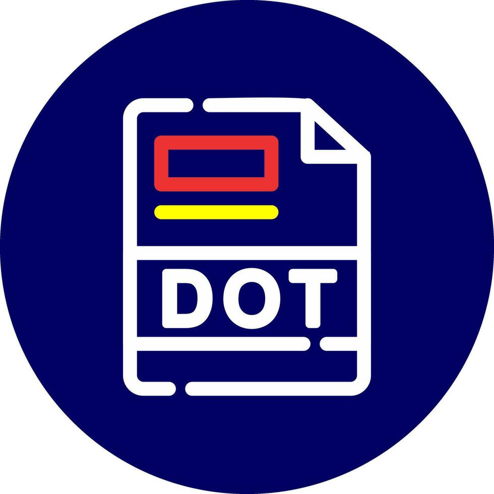 DOT Creative Icon Design vector