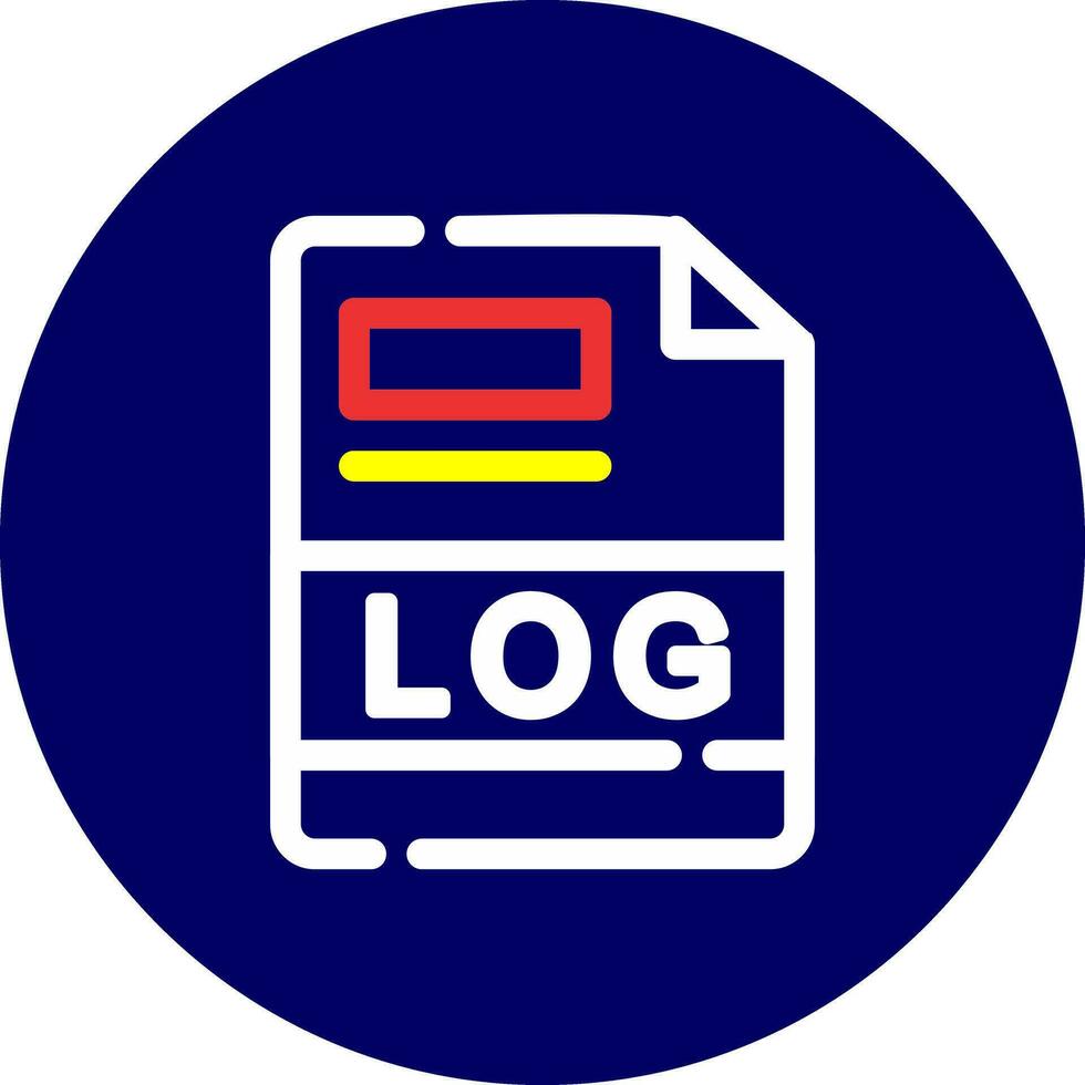 LOG Creative Icon Design vector