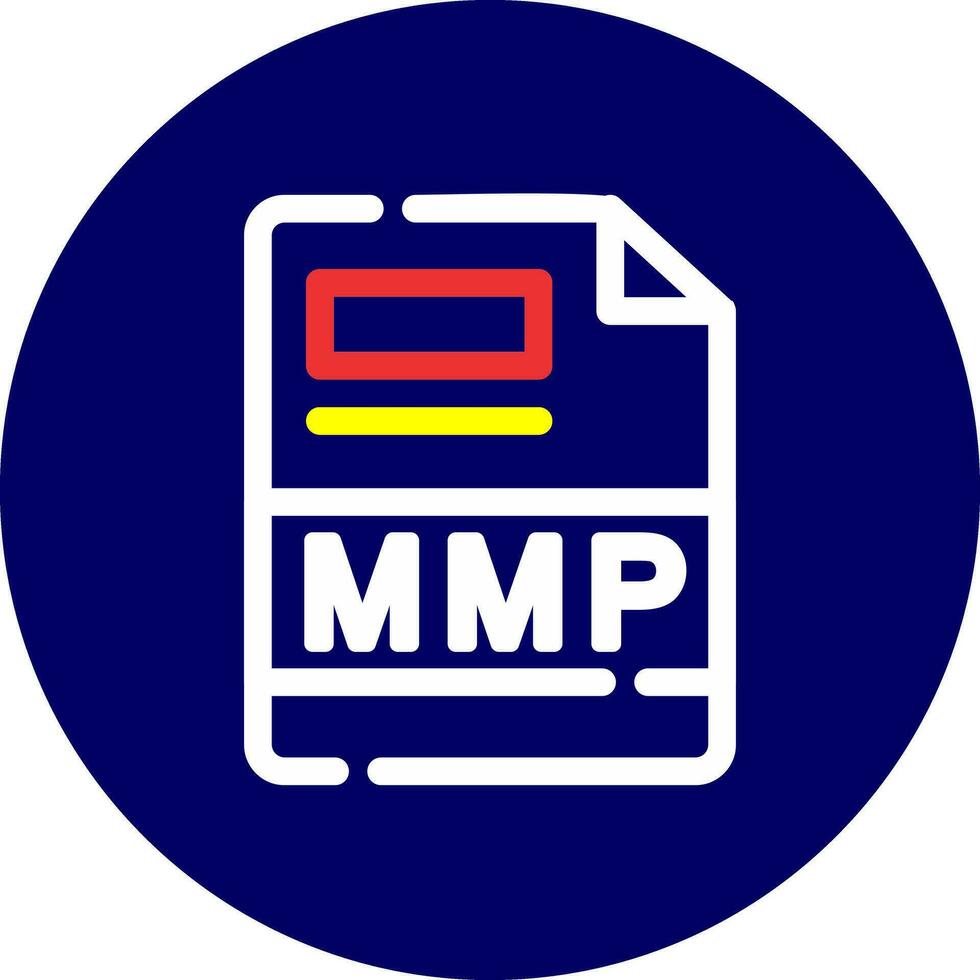 MMP Creative Icon Design vector