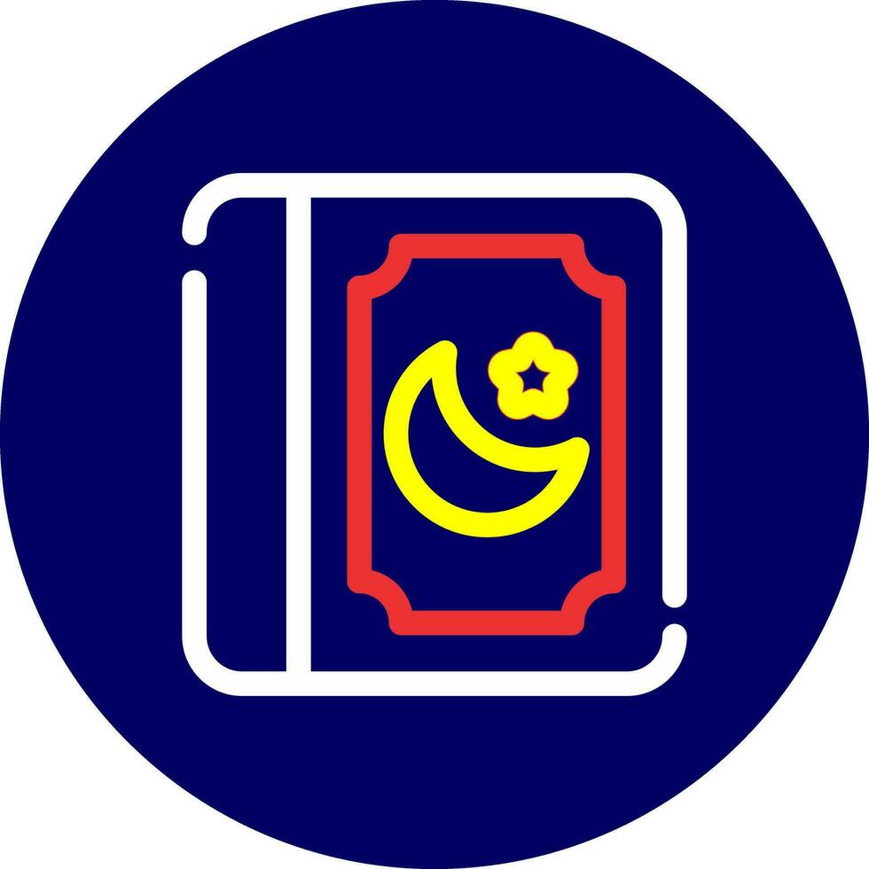 diseño de icono creativo de quran vector