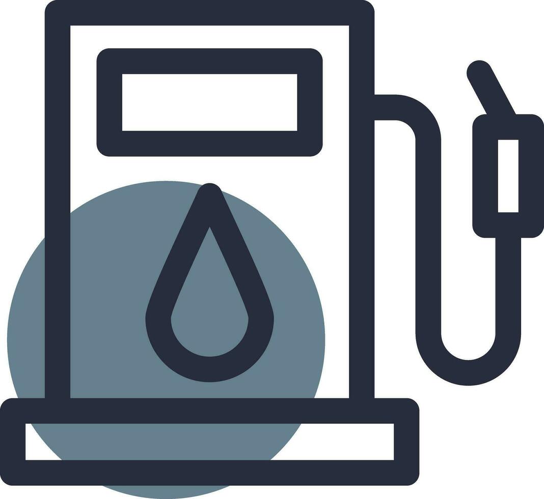 Petrol Creative Icon Design vector