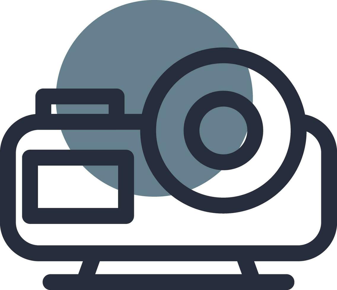 Projector Creative Icon Design vector