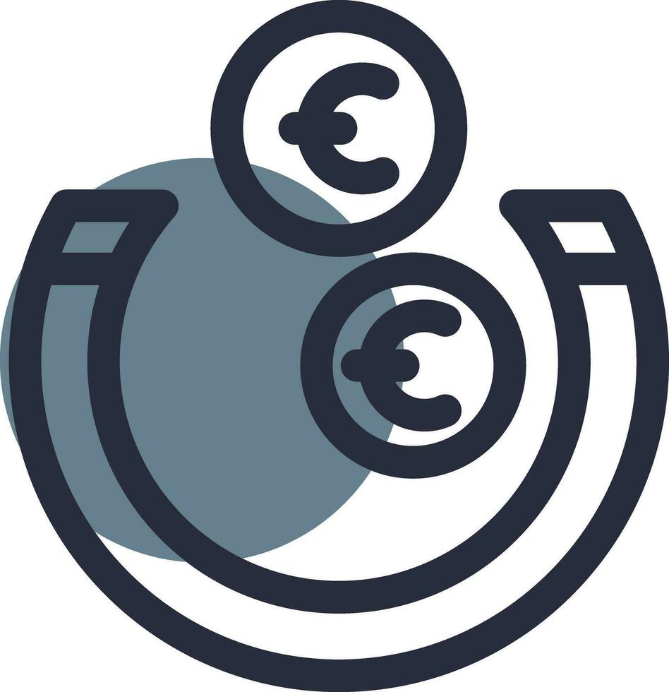 Money Attraction Creative Icon Design vector