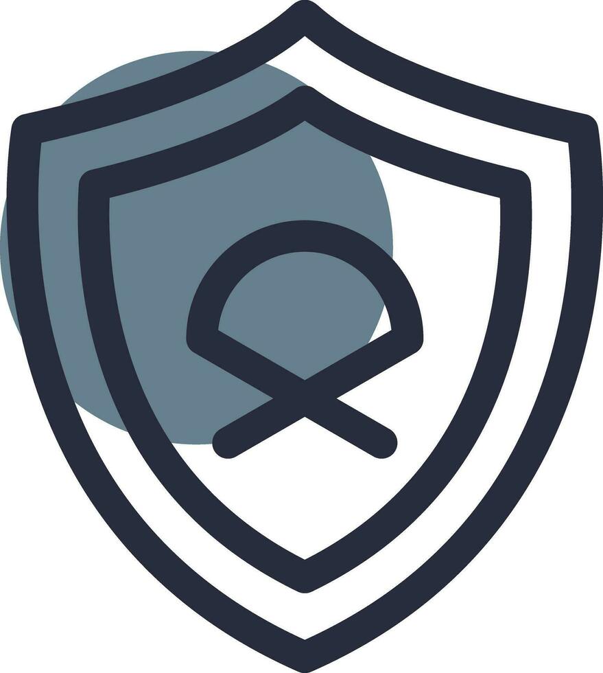 Shield Creative Icon Design vector