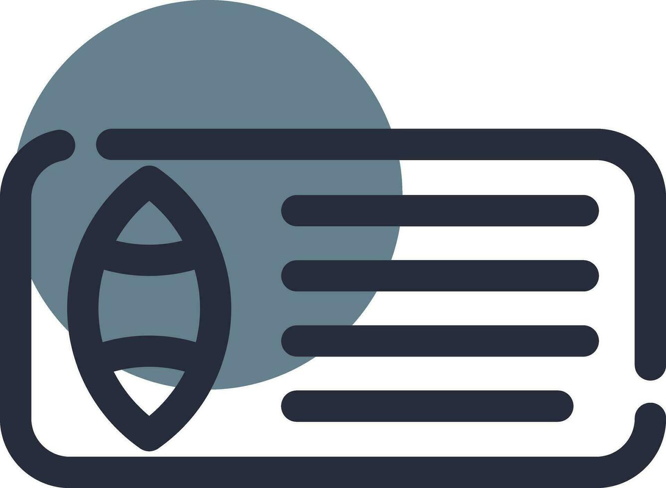 Ticket Creative Icon Design vector