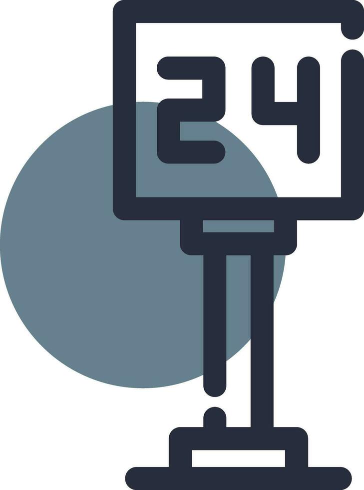 Hours Creative Icon Design vector