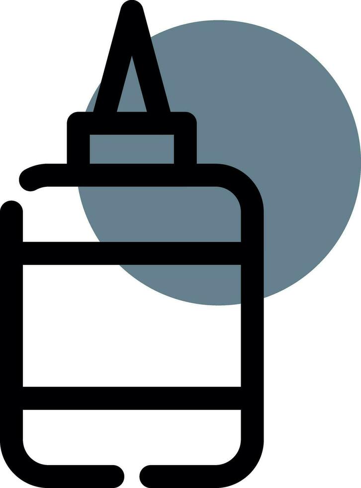 Glue Creative Icon Design vector