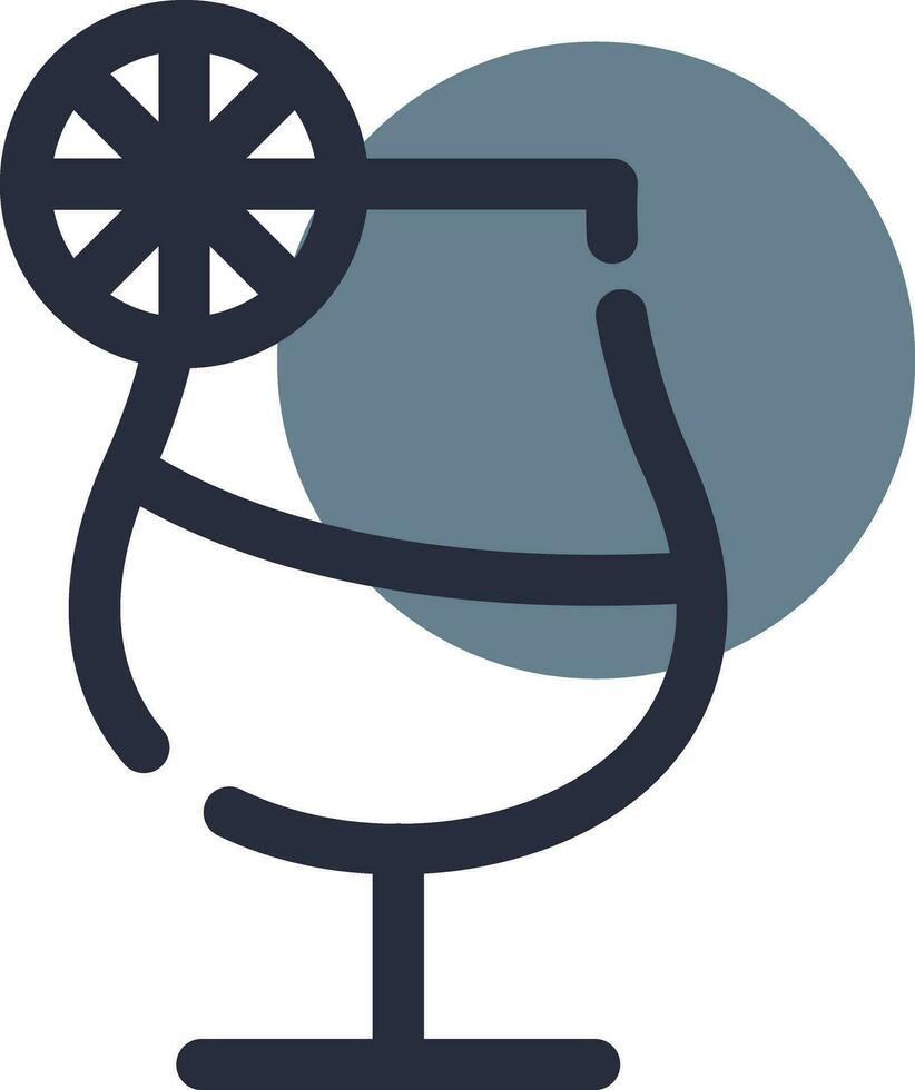 Martini Creative Icon Design vector
