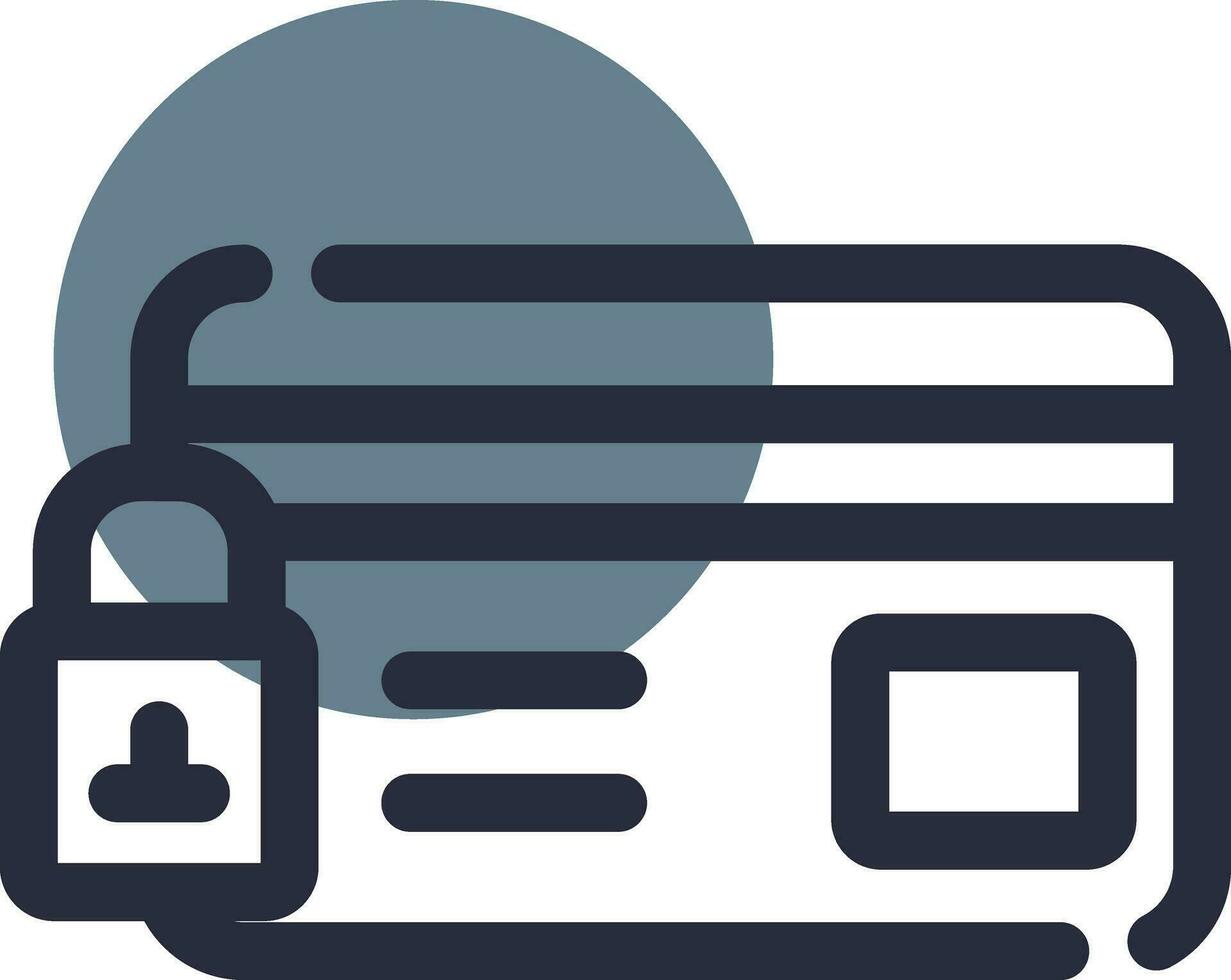 Blocked Creative Icon Design vector