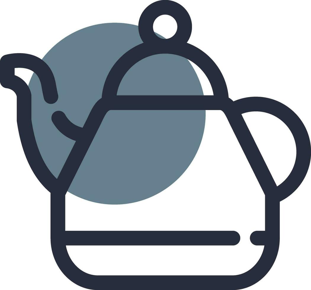 Teapot Creative Icon Design vector