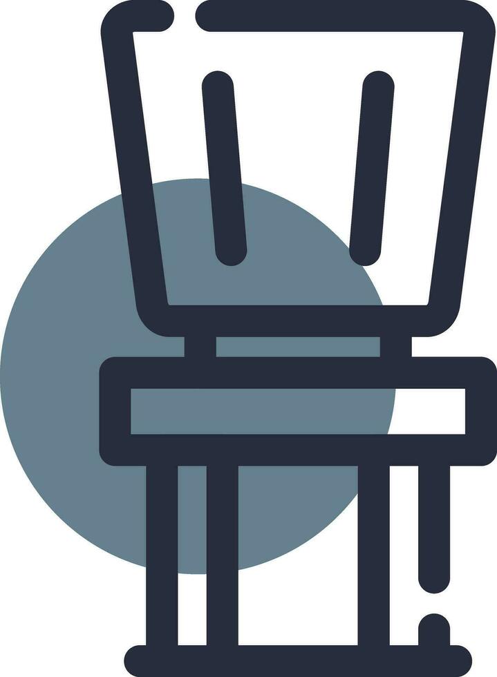 Chair Creative Icon Design vector