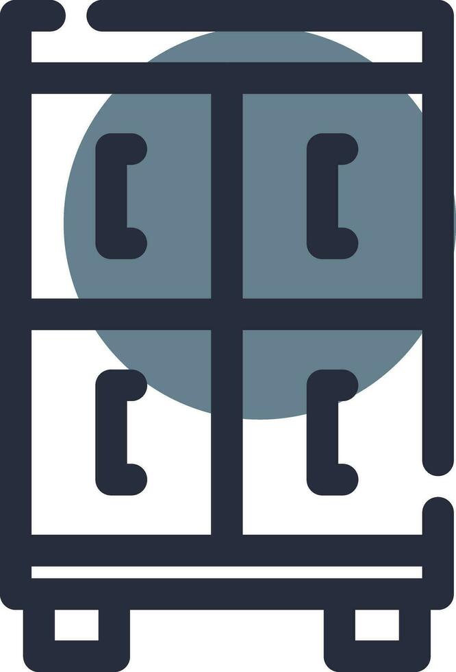 Office Locker Creative Icon Design vector