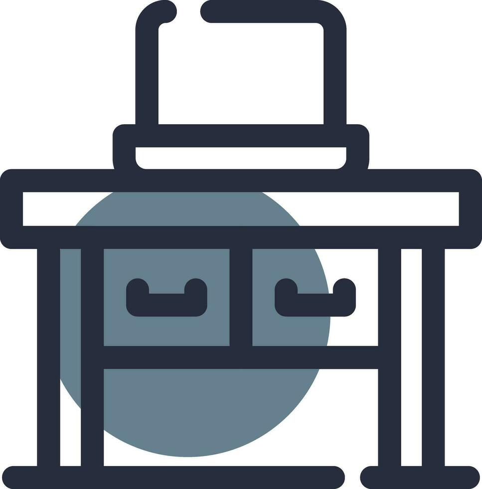 Desk Creative Icon Design vector