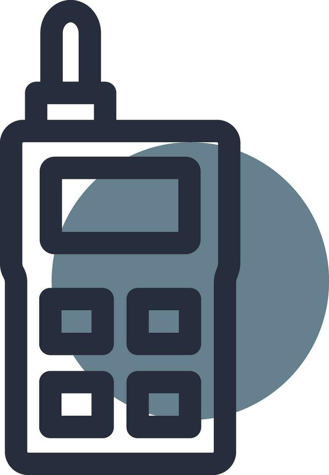 Walkie Talkie Creative Icon Design vector