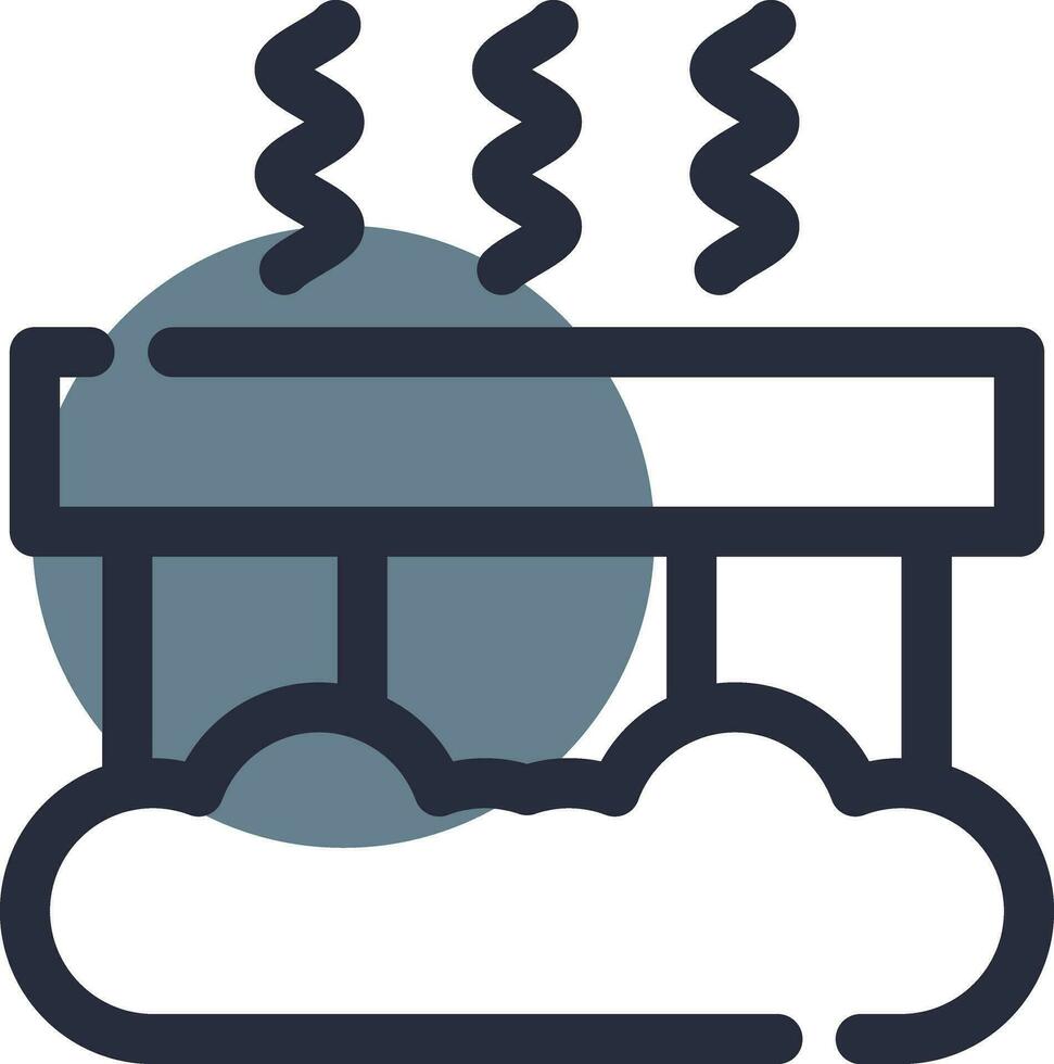 diseño de icono creativo de humo vector