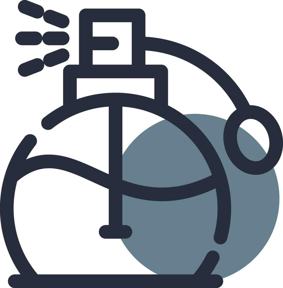 Perfume Creative Icon Design vector