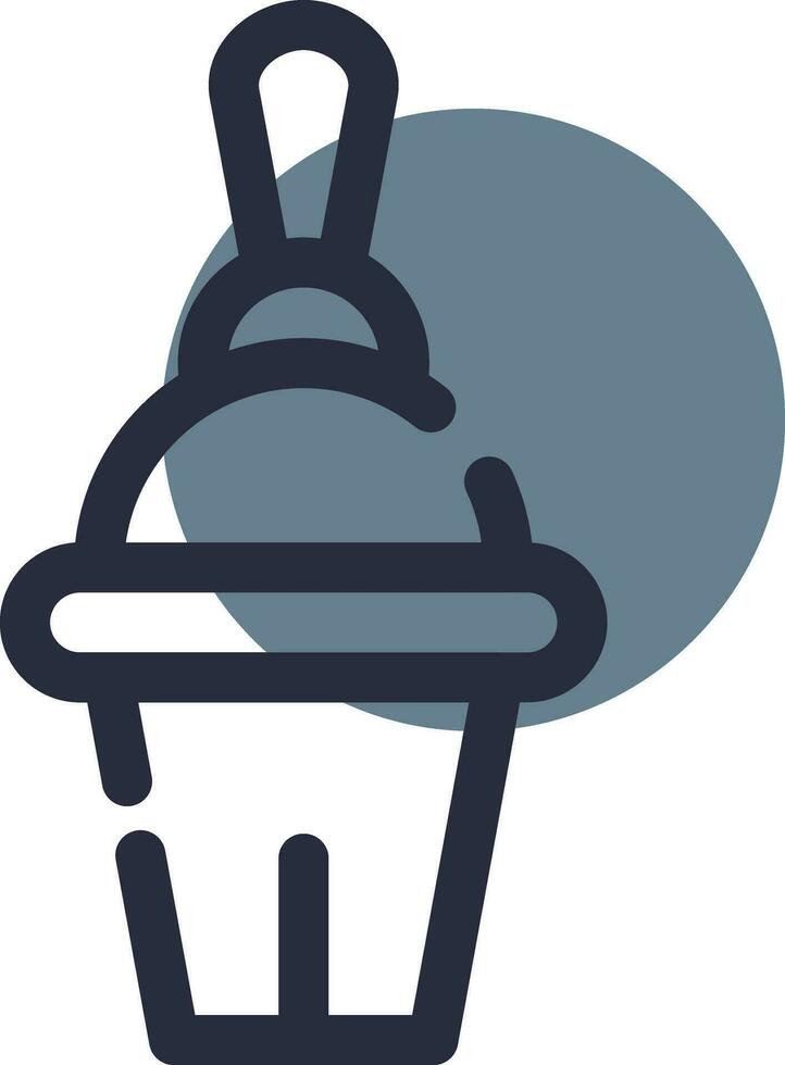Street Lamp Creative Icon Design vector