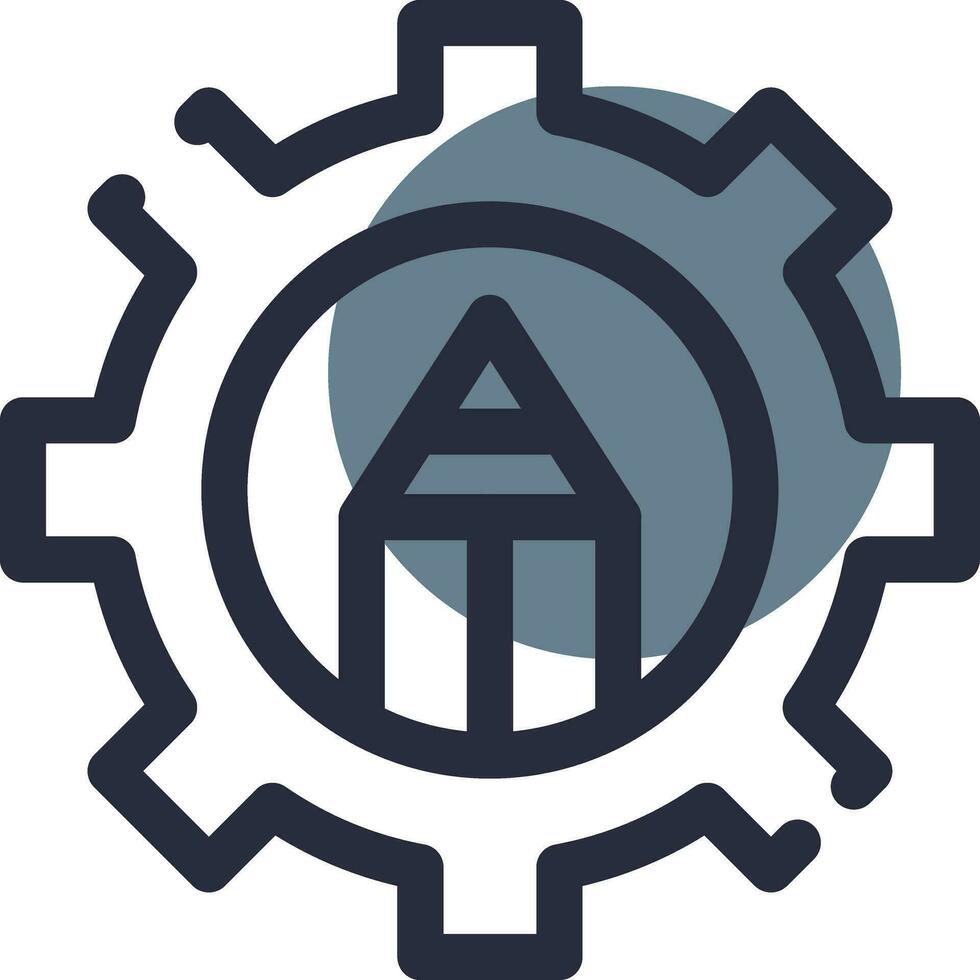 Gear Creative Icon Design vector