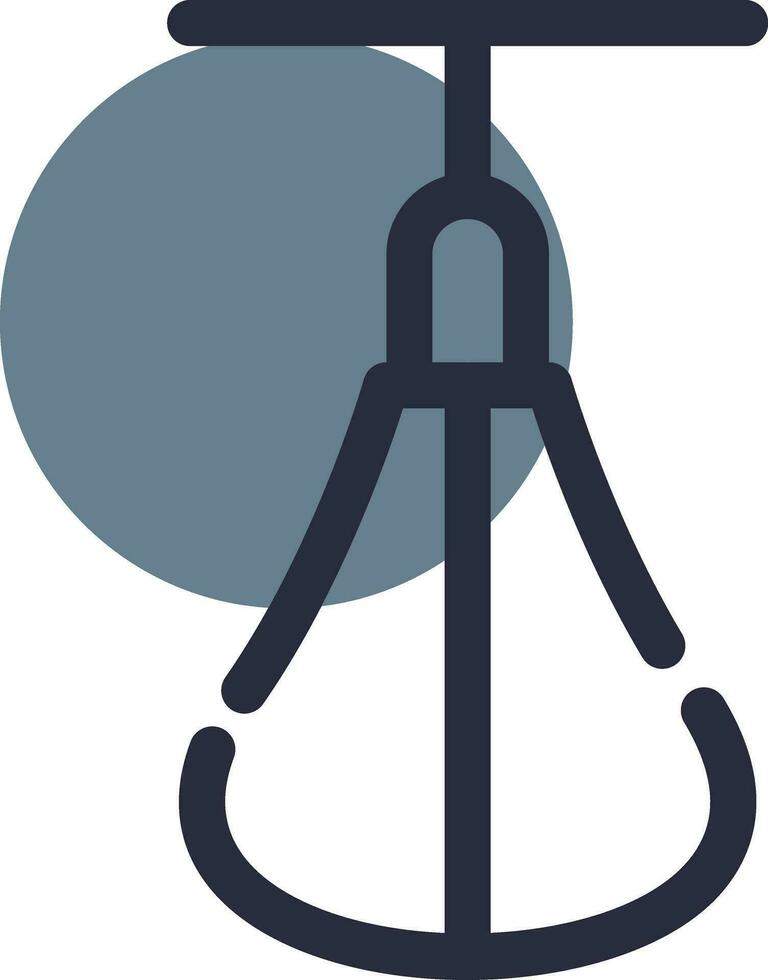 Punching Ball Creative Icon Design vector