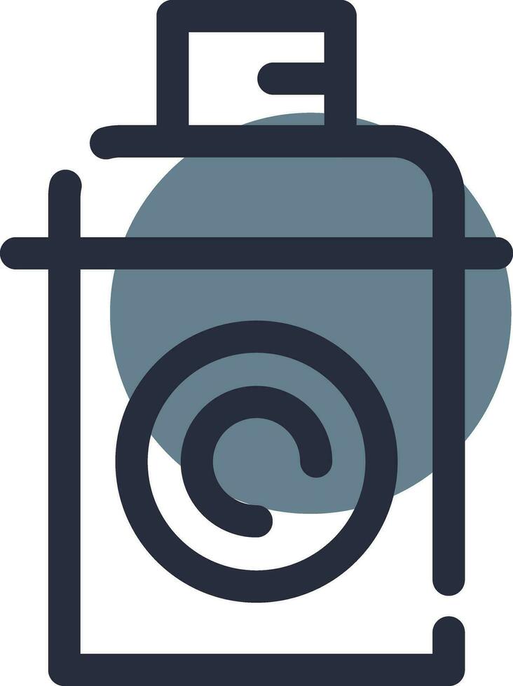 Spray Paint Creative Icon Design vector