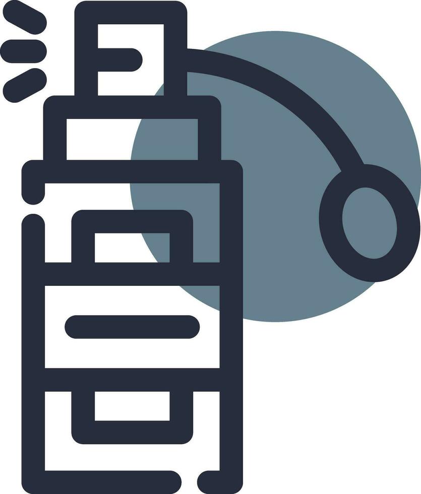 Perfume Creative Icon Design vector