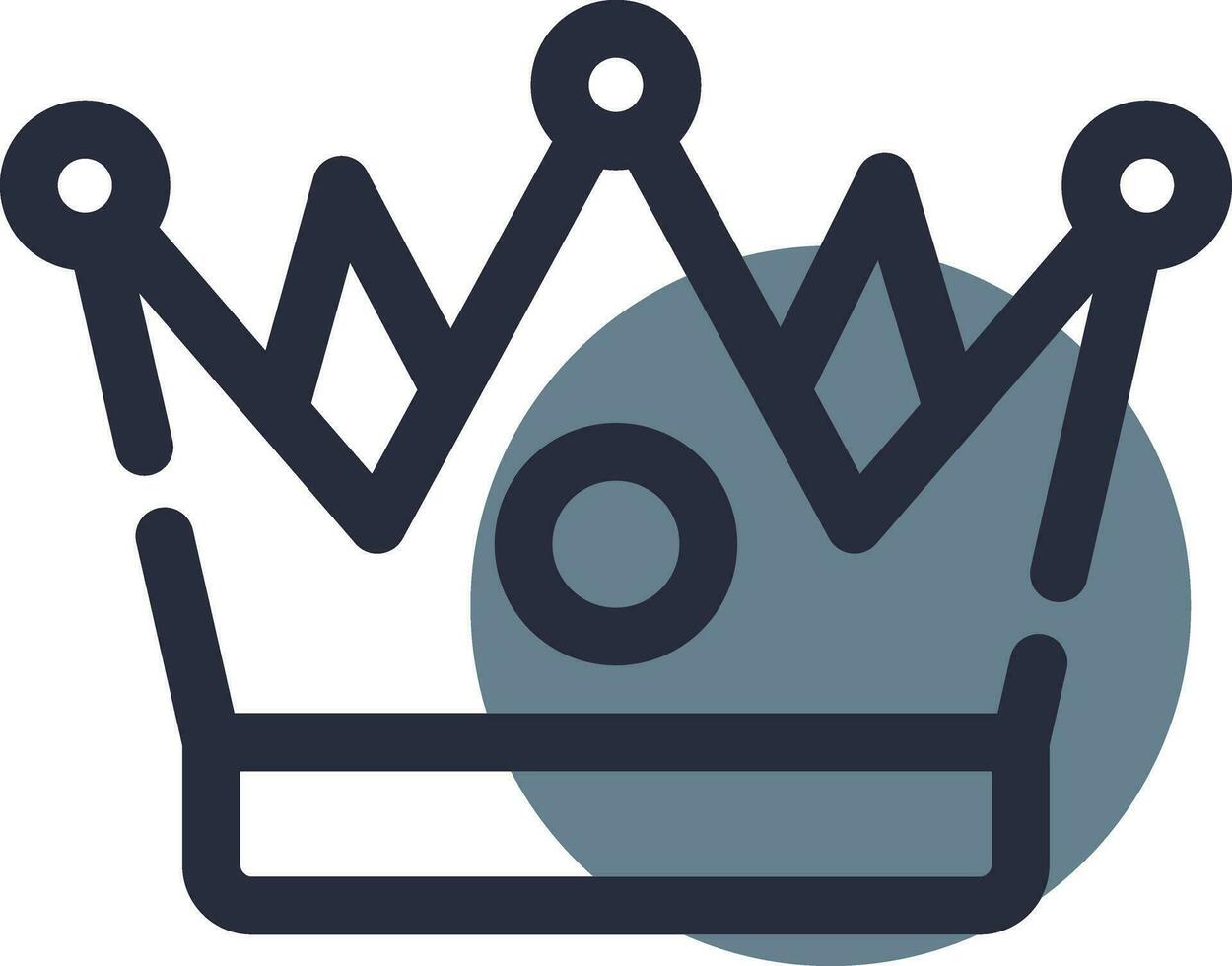 Tiara Creative Icon Design vector