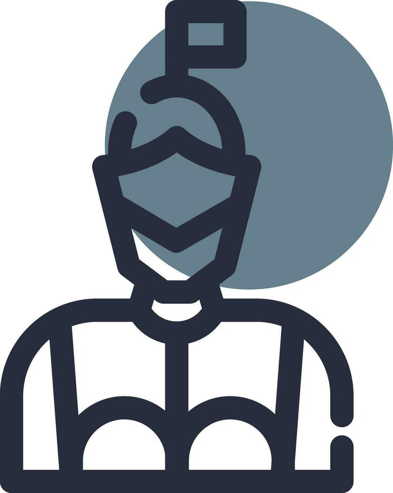 Knight Creative Icon Design vector