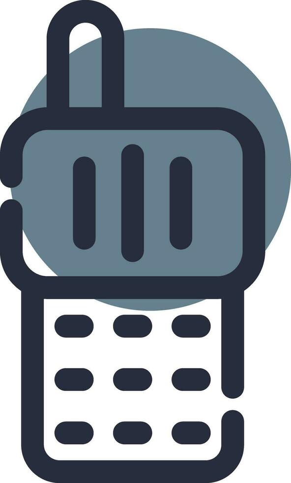 Walkie Talkies Creative Icon Design vector
