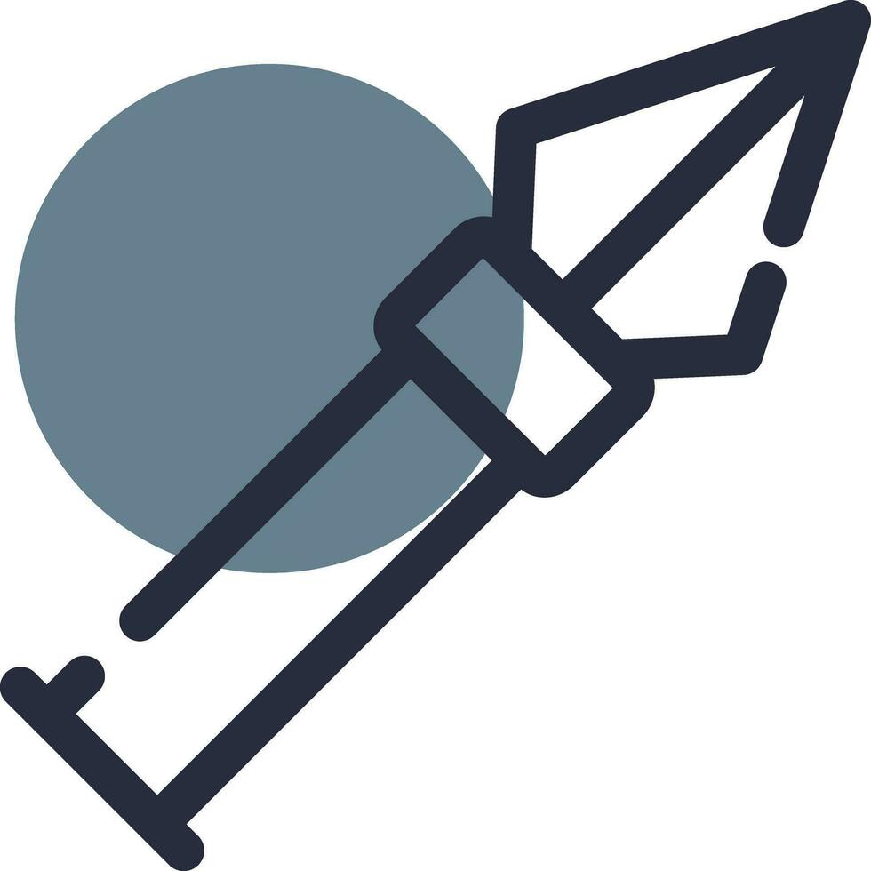 Spear Creative Icon Design vector