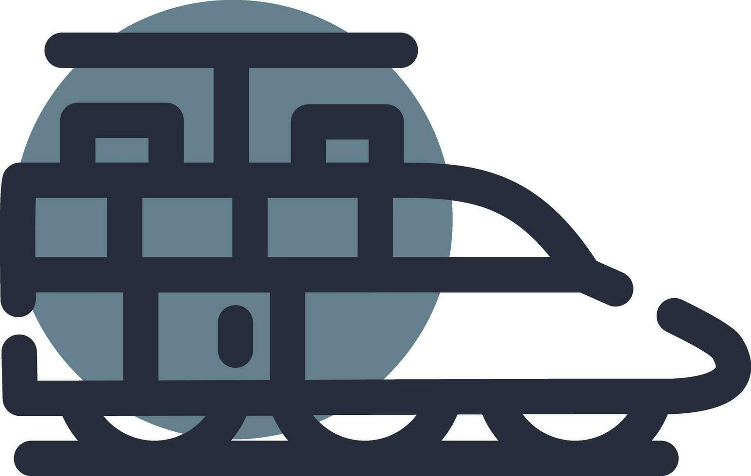 diseño de icono creativo de tren vector