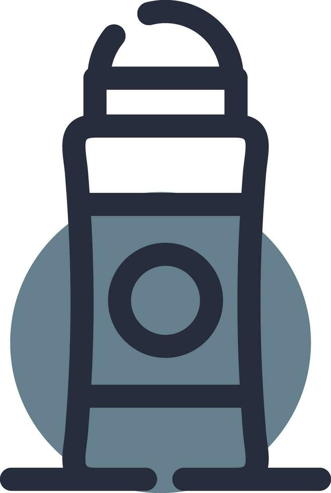 Deodorant Creative Icon Design vector