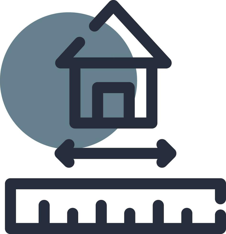 Measure Creative Icon Design vector