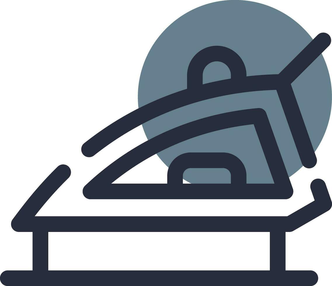Iron Creative Icon Design vector