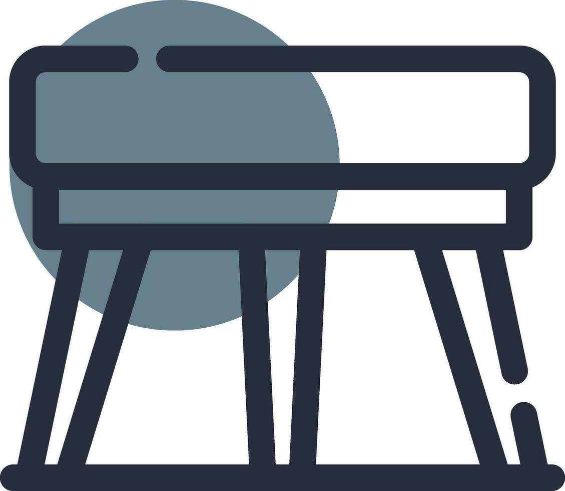 Stool Creative Icon Design vector