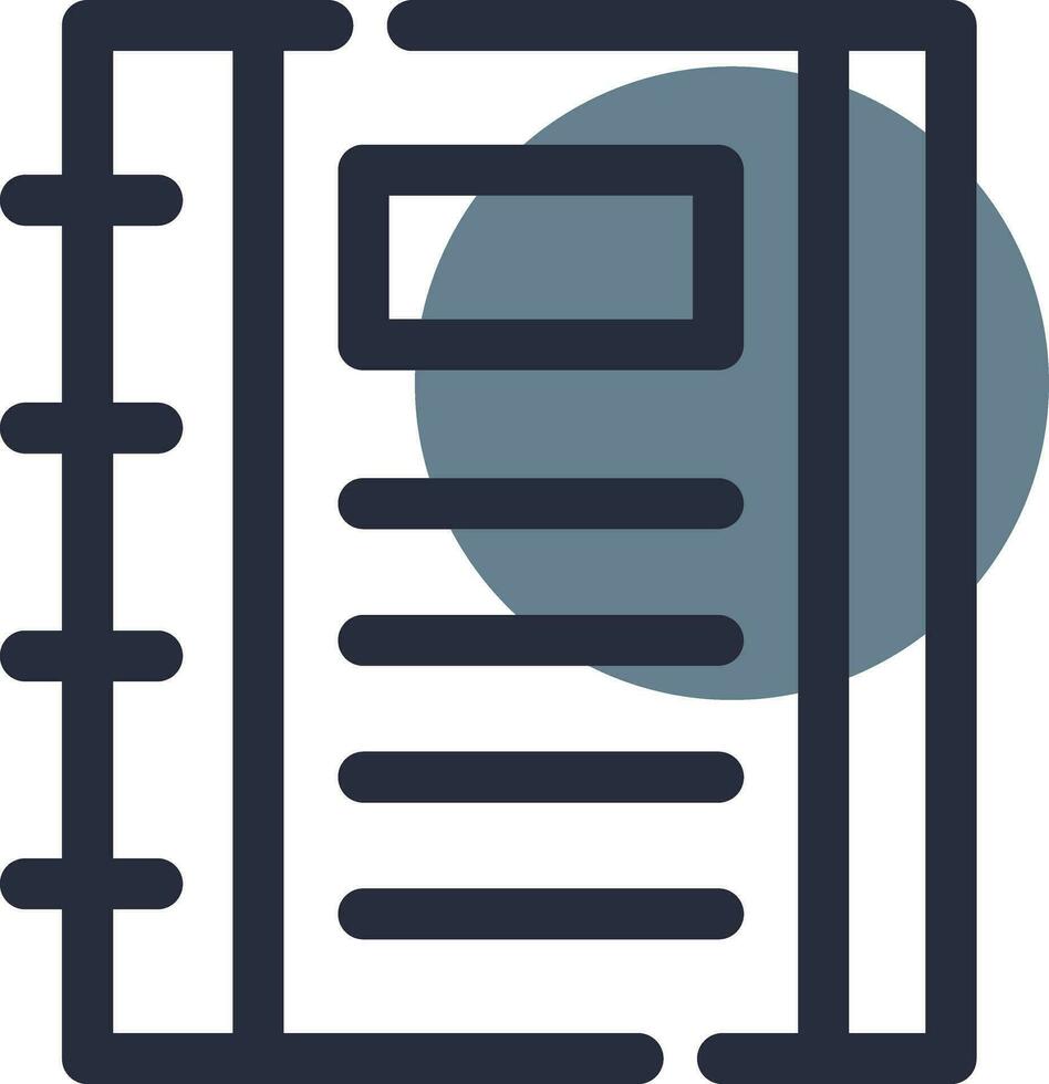 Notebook Creative Icon Design vector