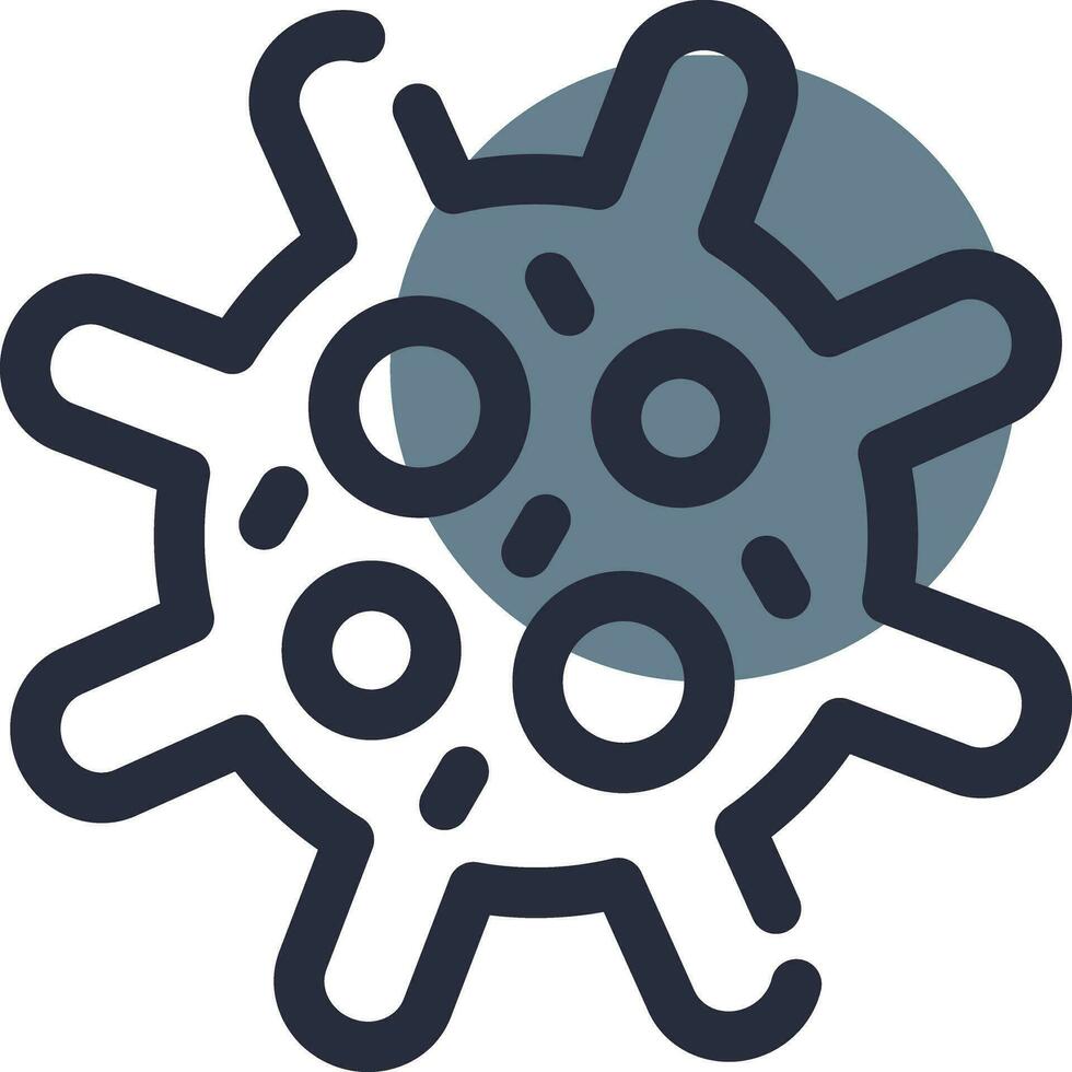 Virus Creative Icon Design vector