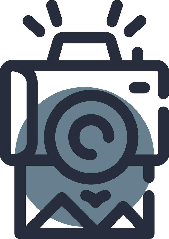 Instant Photos Creative Icon Design vector
