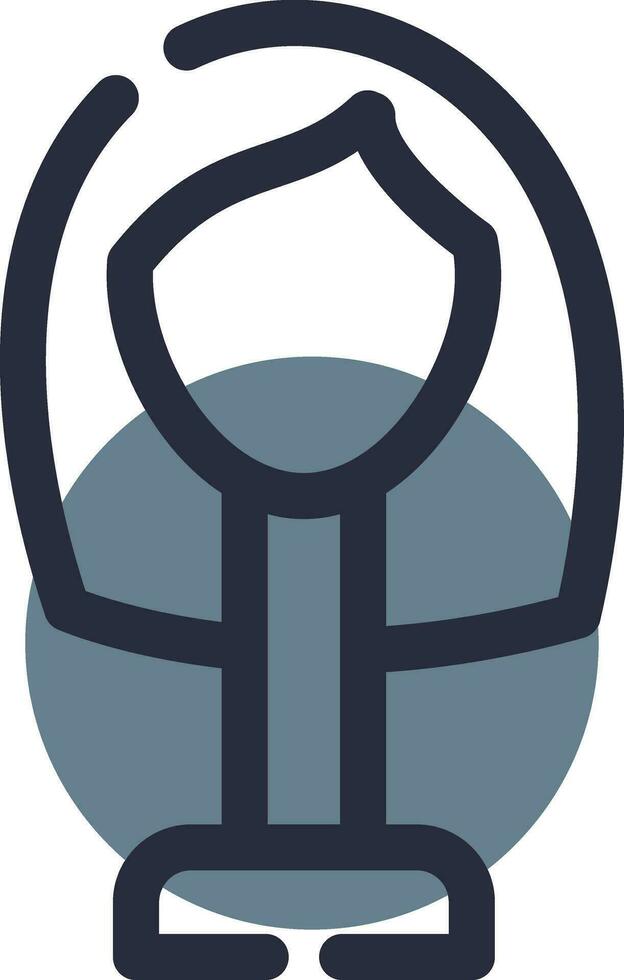 Wig Creative Icon Design vector