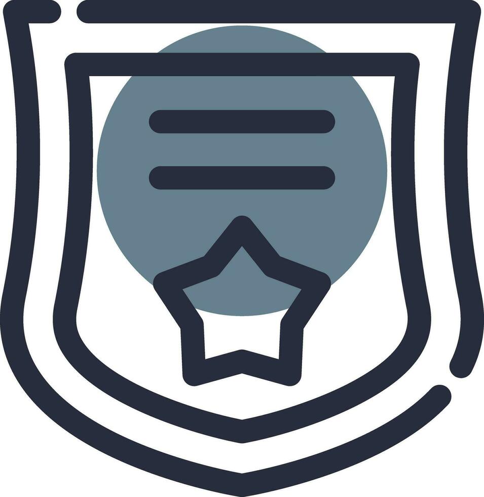 Badge Creative Icon Design vector