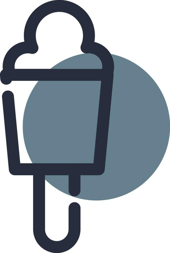 Ice Cream Creative Icon Design vector
