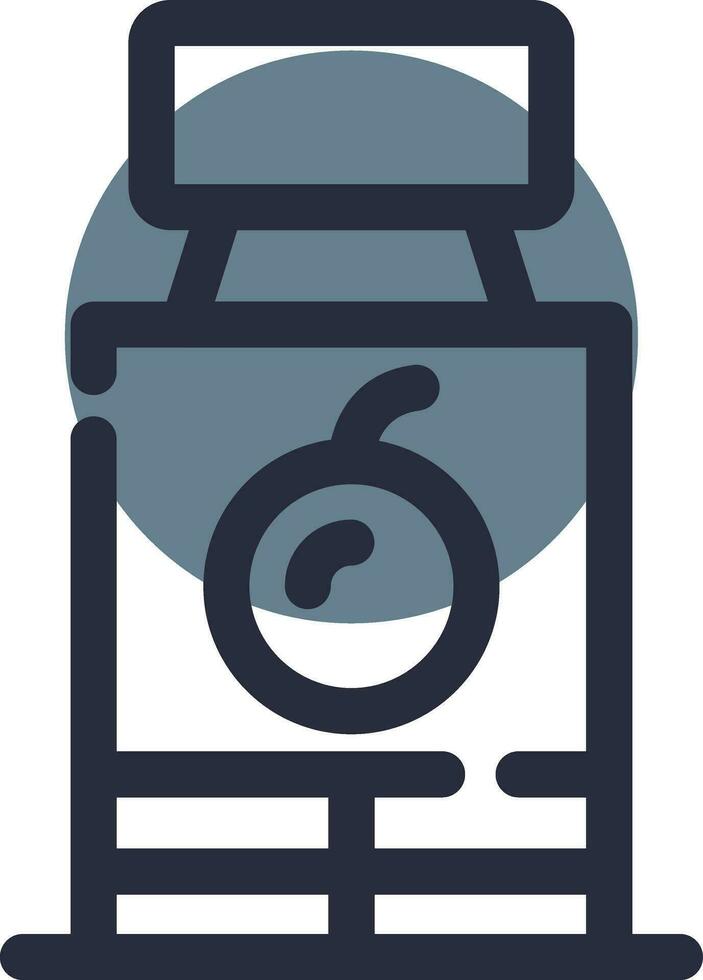 Orange Juice Creative Icon Design vector