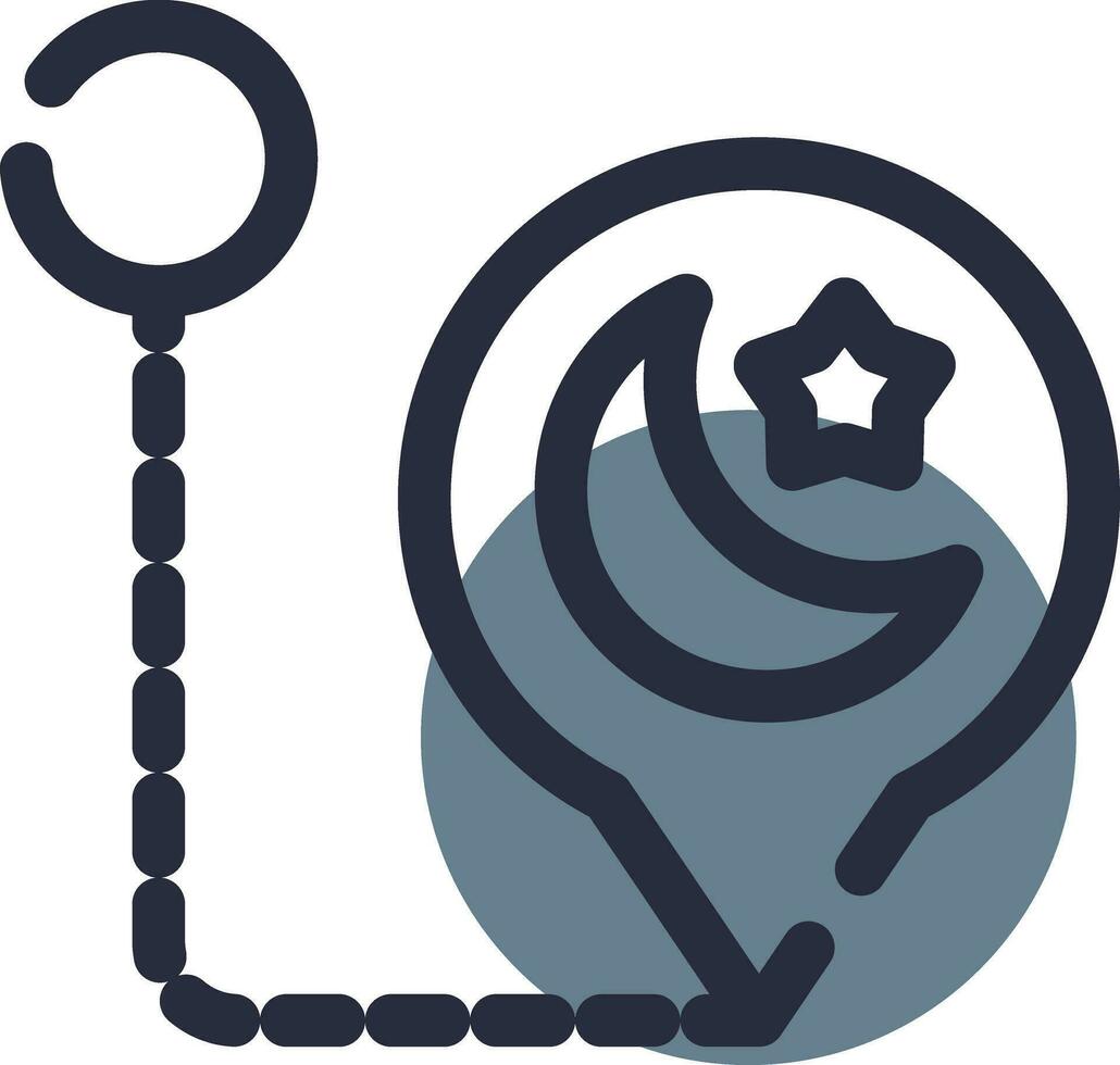Pilgrimage Creative Icon Design vector