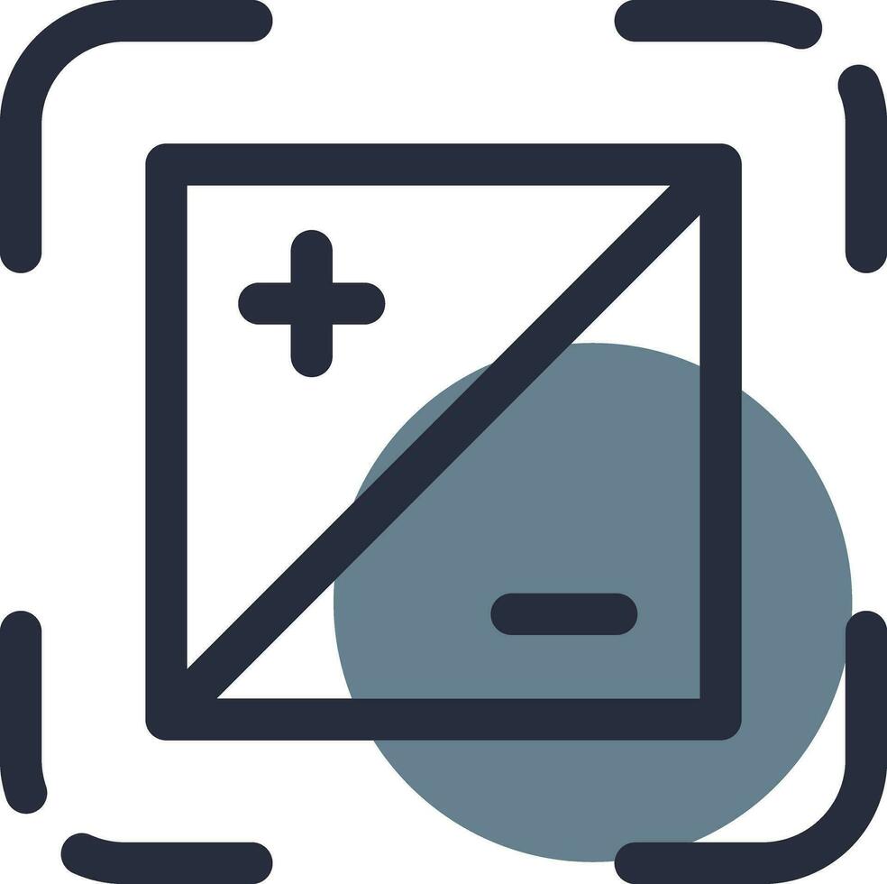 Exposure Creative Icon Design vector